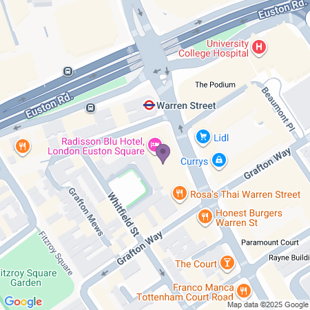 Posizione Radisson Blu Edwardian Grafton