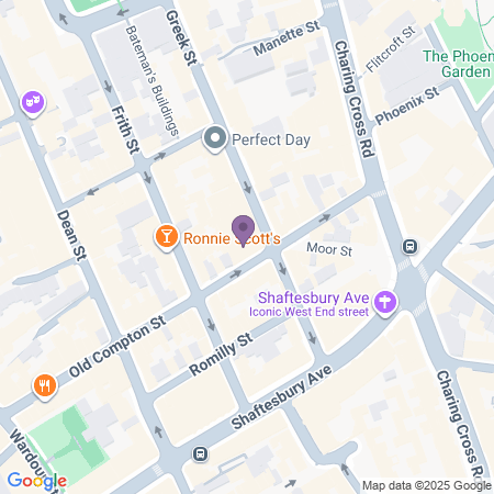 Posizione Prince Edward Theatre