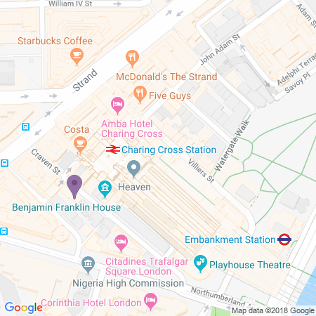 Posizione Charing Cross Theatre