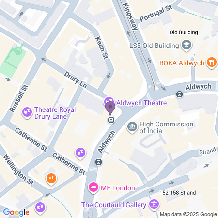 Posizione Aldwych Theatre