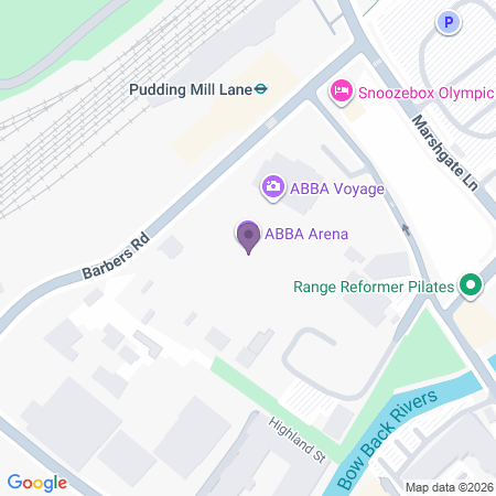 Posizione Abba Arena