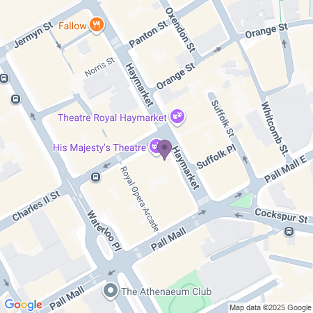 Posizione His Majesty's Theatre