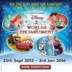 Disney On Ice Presents World's of Enchantment: O2 Arena Disney On Ice Presents World's of Enchantment: O2 Arena