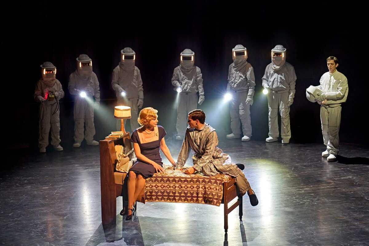 Una scena di Stranger Things: The First Shadow al Phoenix Theatre di Londra